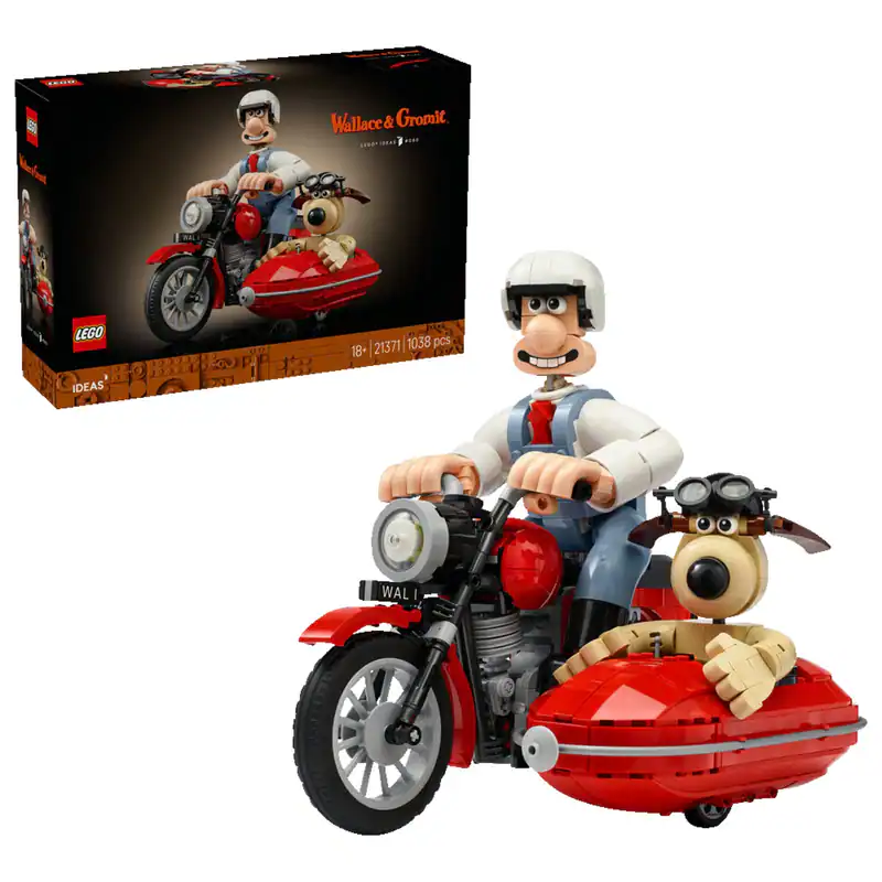 LEGO Ideas 21371 Wallace & Gromit Bausatz, Mehrfarbig