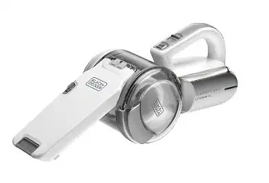 5035048458389 Black & Decker PV1820L Handstaubsauger Chrom Beutellos Black