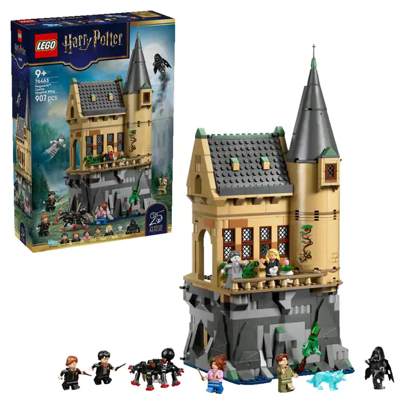 LEGO Harry Potter™ 76463 Schloss Hogwarts: Krankenflügel Bausatz, Mehrfarbig