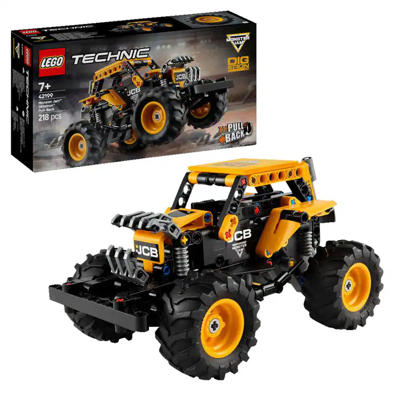 LEGO Technic 42199 Monster Jam™ DIGatron™ Bausatz, Mehrfarbig