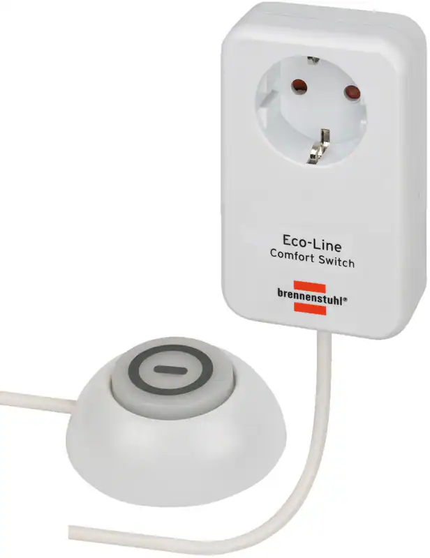 BRENNENSTUHL Eco-Line Comfort Switch Adapter, 1,5 m