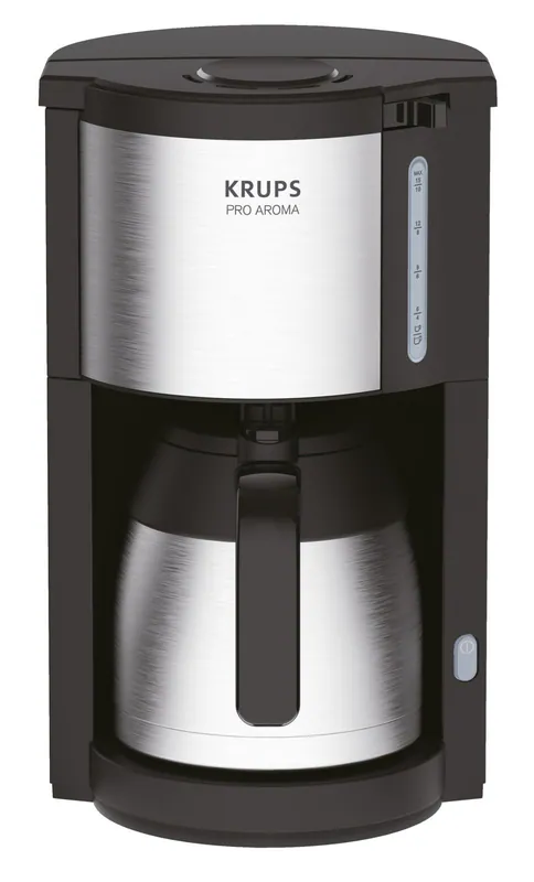 KRUPS KM305D ProAroma Kaffeemaschine Schwarz/Edelstahl