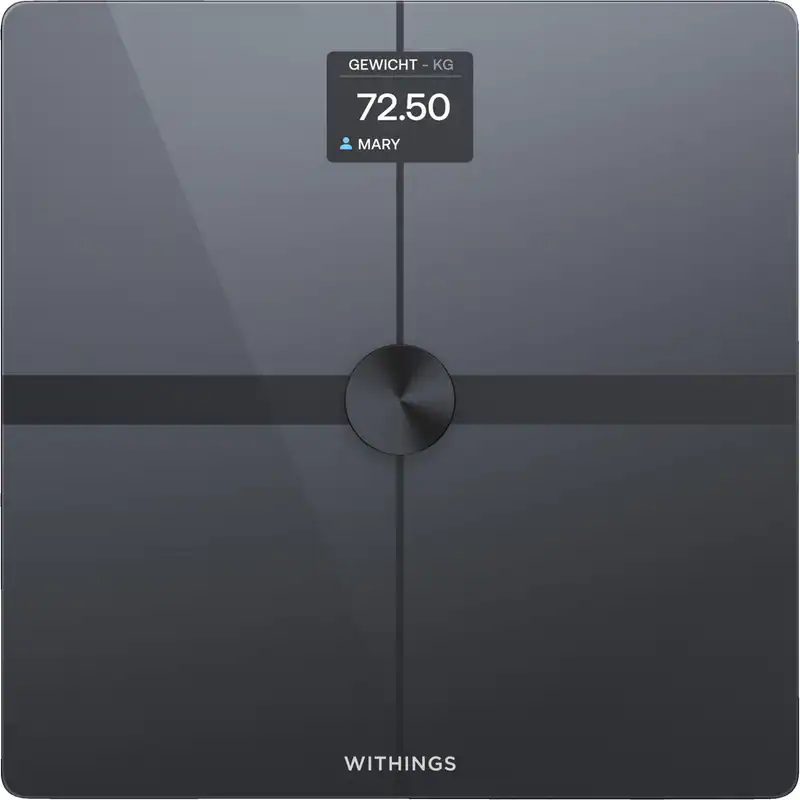 WITHINGS Body Smart Black, Körperanalysewaage