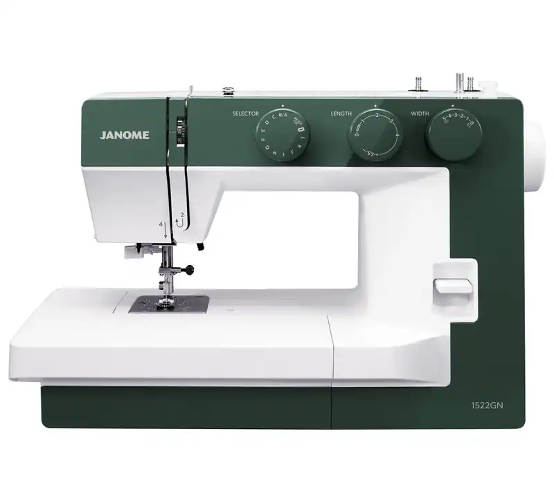 4933621710781 JANOME NÄHMASCHINE 1522 GN GRÜN JANOME