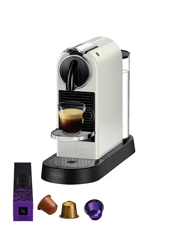 DELONGHI Citiz EN167.W Nespresso EN167.B, stylisch schlankes Design auch für hoh