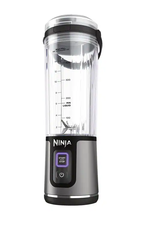 NINJA BC151EUBK Blast Standmixer Schwarz (7,2 Volt, 0.532 l)