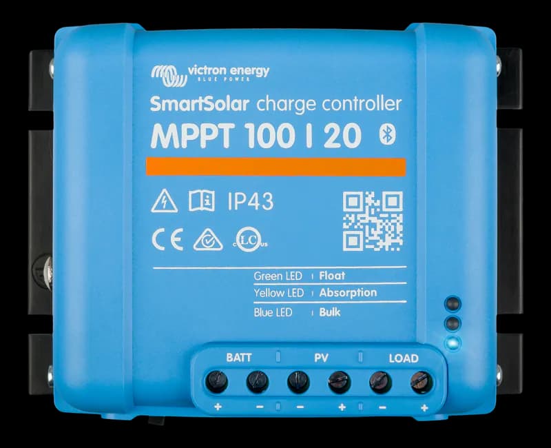Victron SmartSolar MPPT 100/20 Solarladeregler Bluetooth 12/24/48V SCC110020160R
