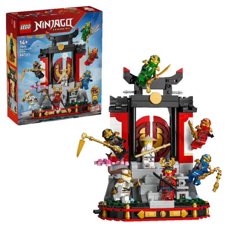 LEGO Ninjago 71866 15-jähriges Jubiläum: Ninja-Charaktere zum Ausstellen Bausatz