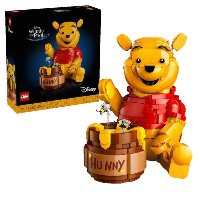 LEGO Disney Classic 43300 Winnie Puuh Bausatz, Mehrfarbig