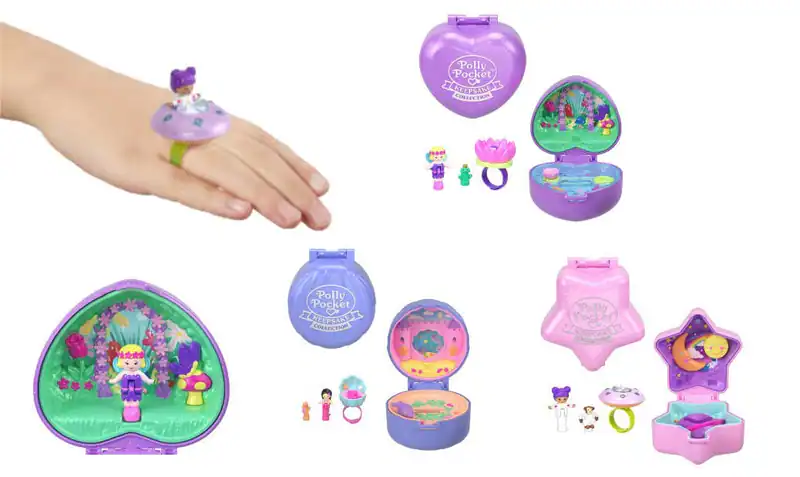 194735267071 Polly Pocket Zestaw kompaktowy z pierścionkiem Asortyment Keepsake