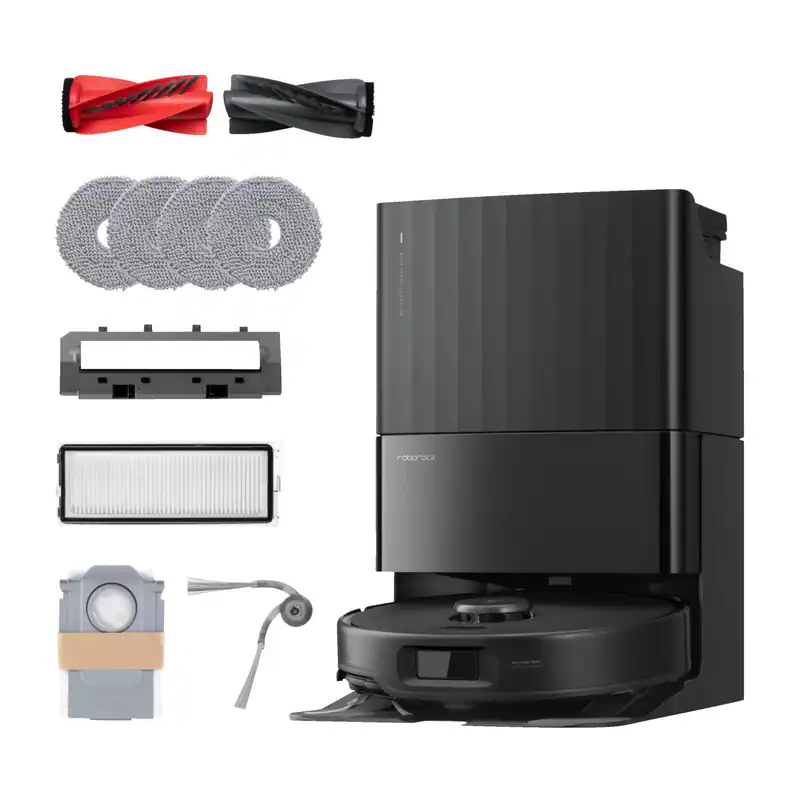 ROBOROCK Qrevo Edge 5V1 mit 18.500 Pa und KI-Hinderniserkennung, Premium Saug- &