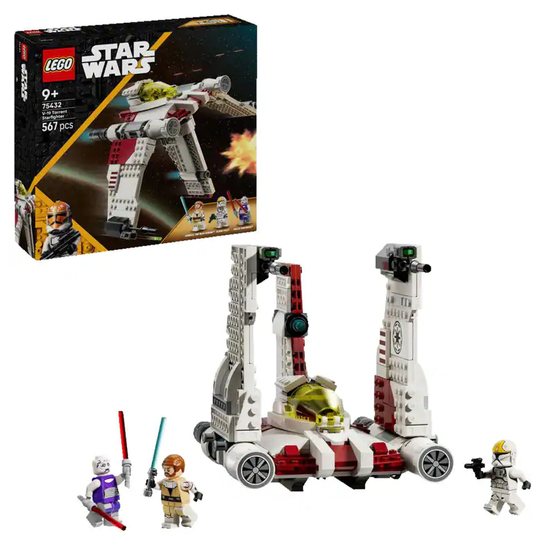 LEGO Star Wars™ 75432 V-19 Torrent-Sternjäger Bausatz, Mehrfarbig