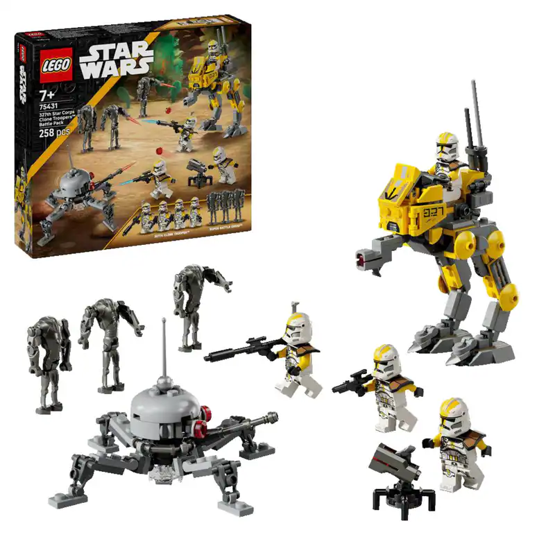 LEGO Star Wars™75431 Klonsoldaten des 327. Sternenkorps Battle Pack Bausatz, Meh