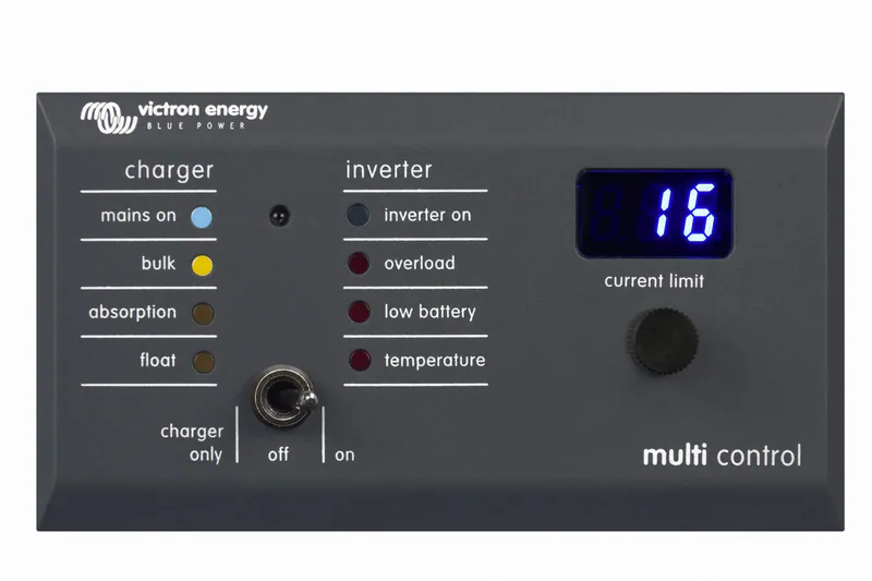 Victron Digital Multi Control 200/200A GX (RJ45 gewinkelt) DMC000200010R