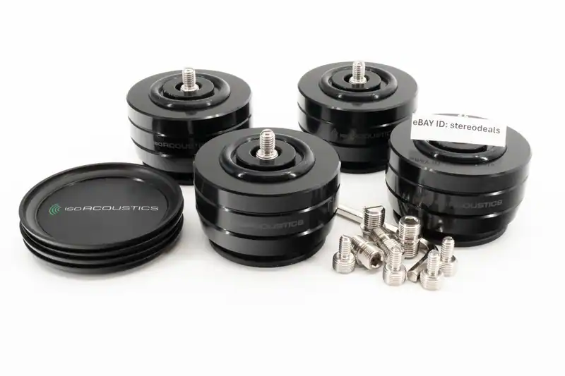 IsoAcoustics GAIA I NEO (Satin Black) - Isolators (1 set x 4 pcs)