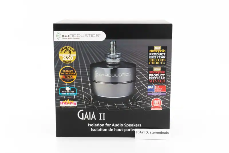 IsoAcoustics GAIA II - Loudspeakers Isolator (1 set of 4 pcs)