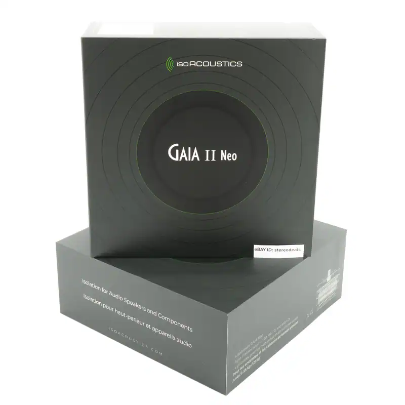 IsoAcoustics GAIA II NEO (Dark Chrome) - Isolator (2 set x 4 pcs)