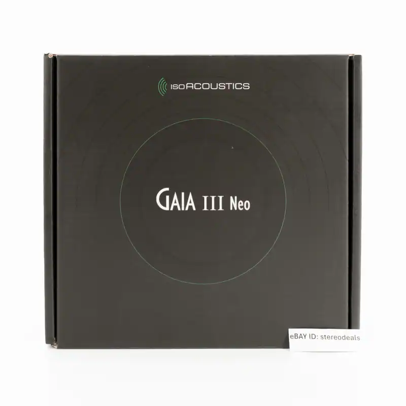IsoAcoustics GAIA III NEO (Dark Chrome) - Loudspeakers Isolator (1 set of 4 pcs)