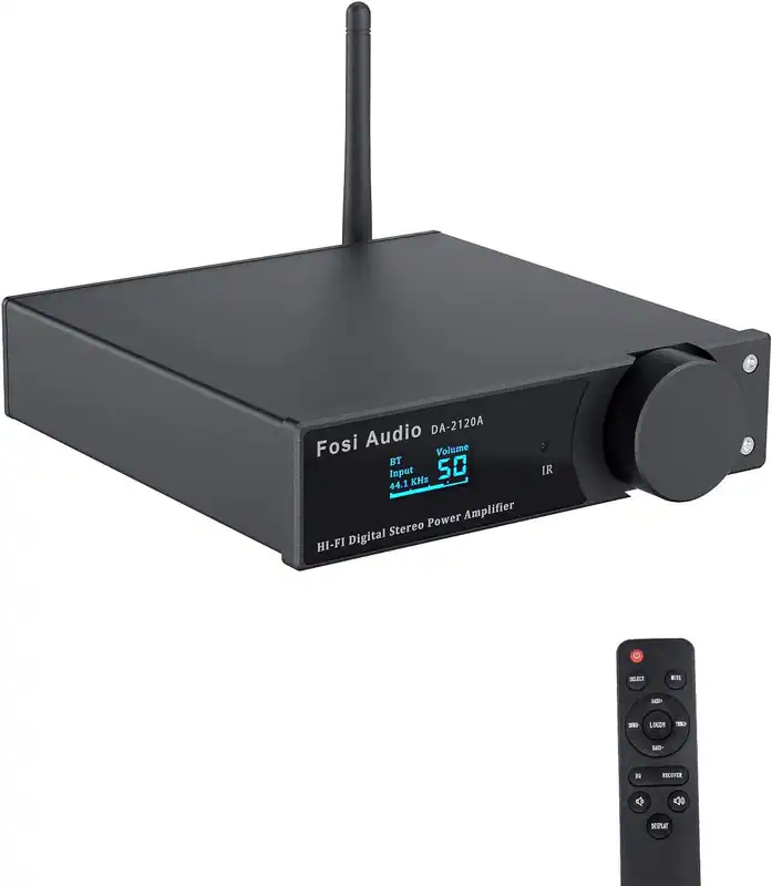 FOSI AUDIO DA2120A Bluetooth 5.0 Verstärker Audio DAC Stereo Receiver Amp 5 EQ