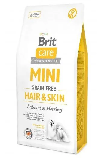 8595602520244 BRIT Care Mini Hair&Skin Salmon&Herring - Trockenfutter fü