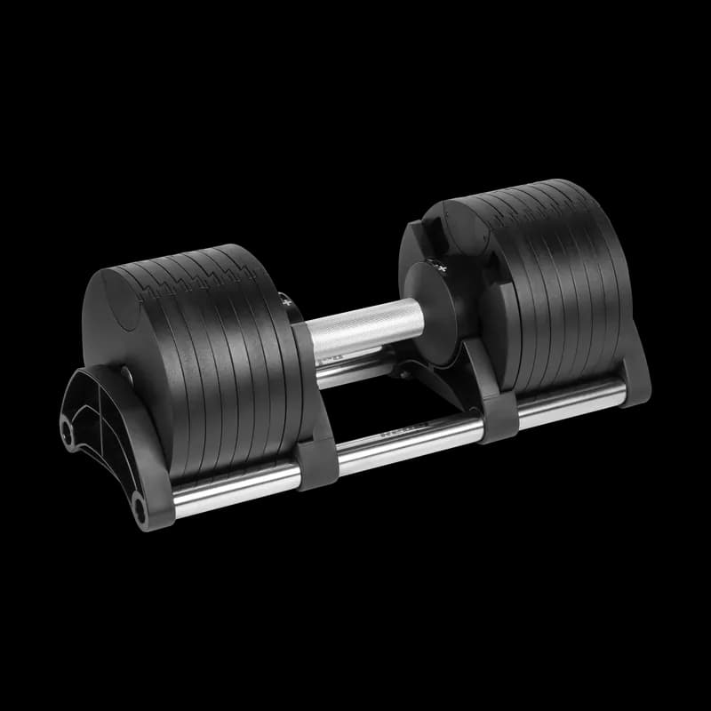 5901890125024 Hantel żeliwny regulowany automat 36 kg, skok co 2kg, REBEL ACTIVE