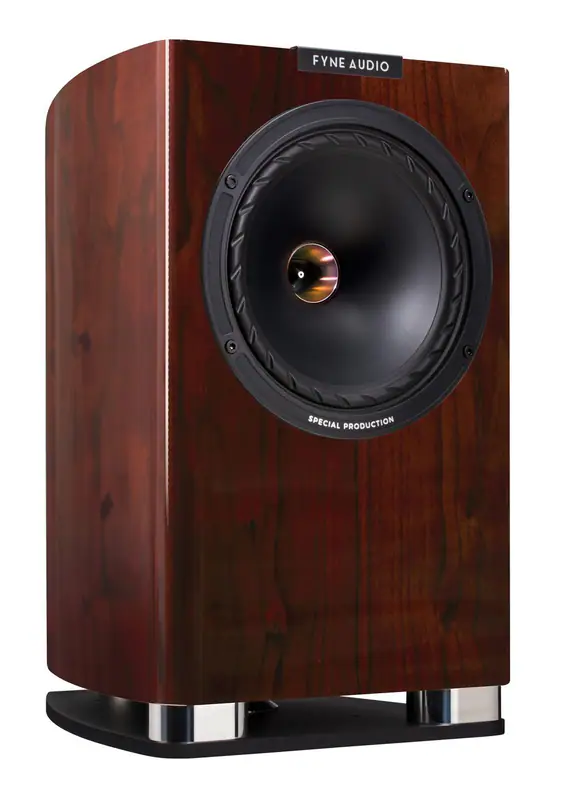 PAIR of Fyne Audio F701SP Bookshelf Speakers - High Gloss Walnut (Open Box)