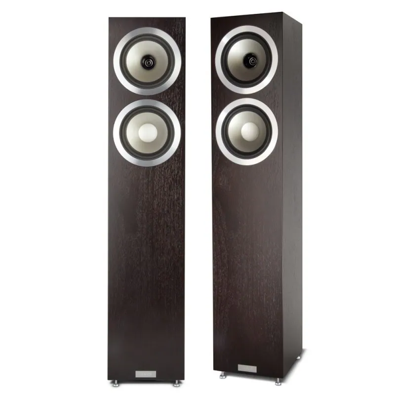 Pair of Tannoy Revolution DC6T loudspeakers (Espresso Finish)