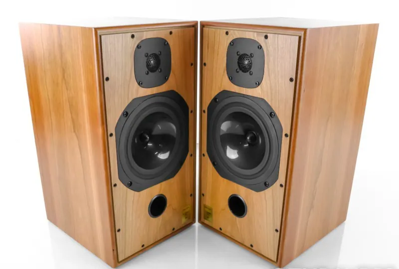 Pair of Harbeth Compact 7ES-3 Bookshelf Speakers - Cherry Finish