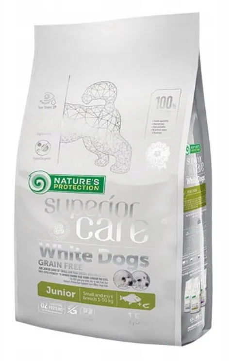 4771317458292 NATURE'S PROTECTION Superior Care White Dogs Grain Free Junio