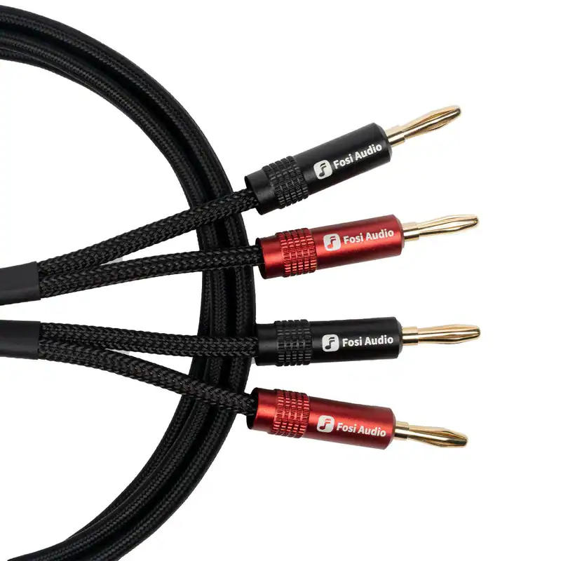 Fosi Audio Sauerstofffreie Kupfer Lautsprecherkabel (2 Paar)