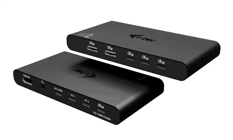 8595611707766 i-tec KVM Dock HDMI 2 H DMI i-tec