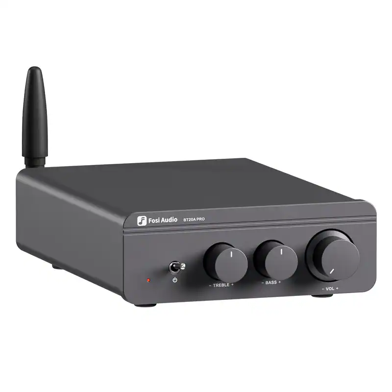 FOSI AUDIO BT20A Pro 600W Verstärker Receiver Bluetooth 5.0 Stereo 2 Kanal Hi-Fi
