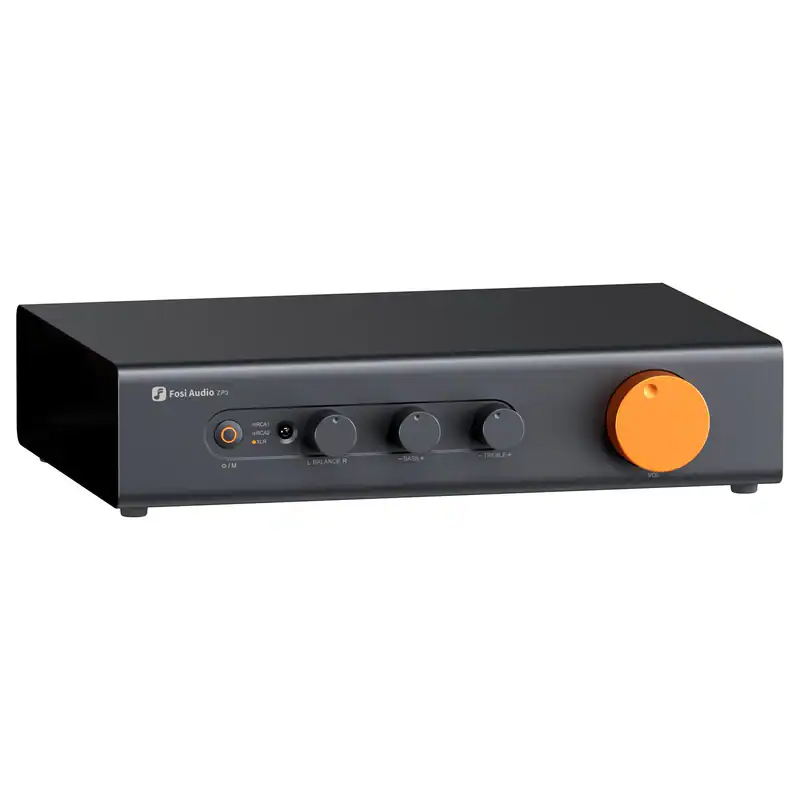 FOSI AUDIO ZP3 Symmetrischer Vorverstärker Home Audio für 2.0 Stereo/2.1 Setup