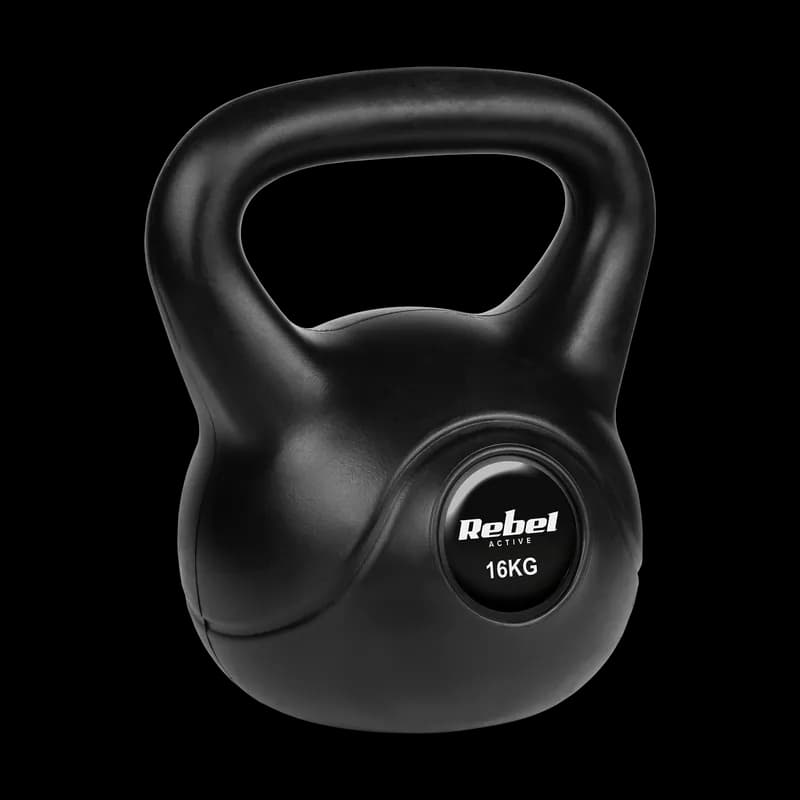 5901890111508 Kettlebell bitumiczny 16 kg REBEL ACTIVE Rebel