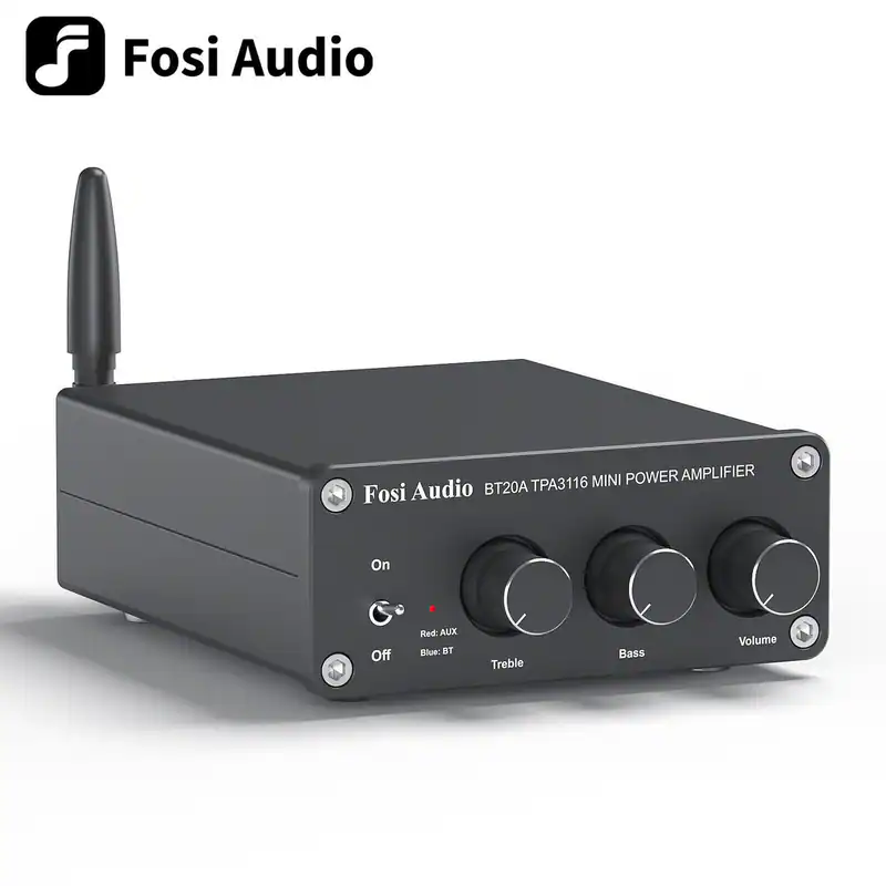FOSI AUDIO BT20A Bluetooth 5.0 Digital Verstärker Stereo Receiver HiFi Amplifier