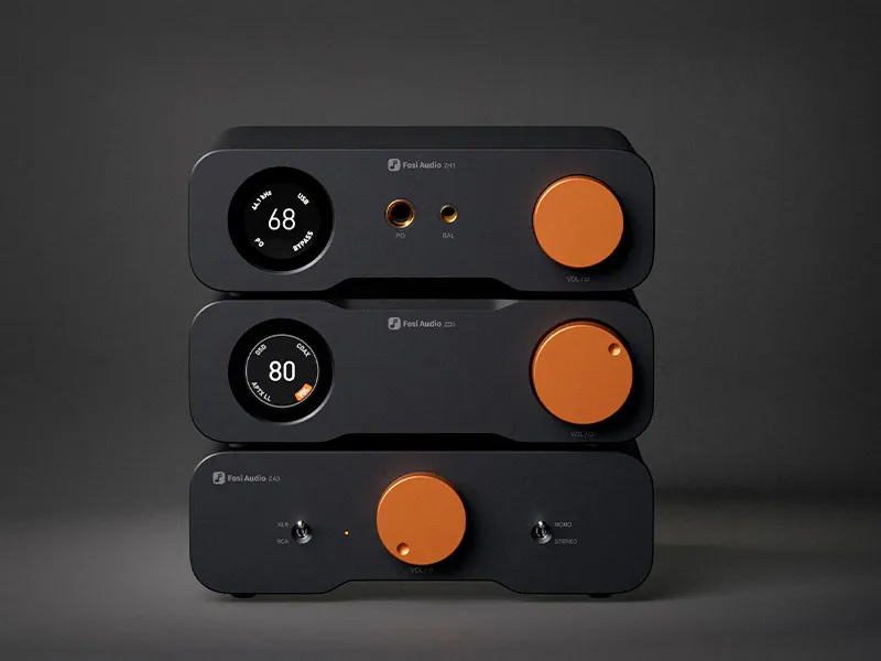 FOSI AUDIO Set ZA3 Verstärker & ZD3 DAC Preamp & ZH3 DAC Kopfhörerverstärker
