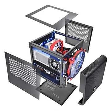 4717964397362 Thermaltake Core V1 Cube Black Thermaltake