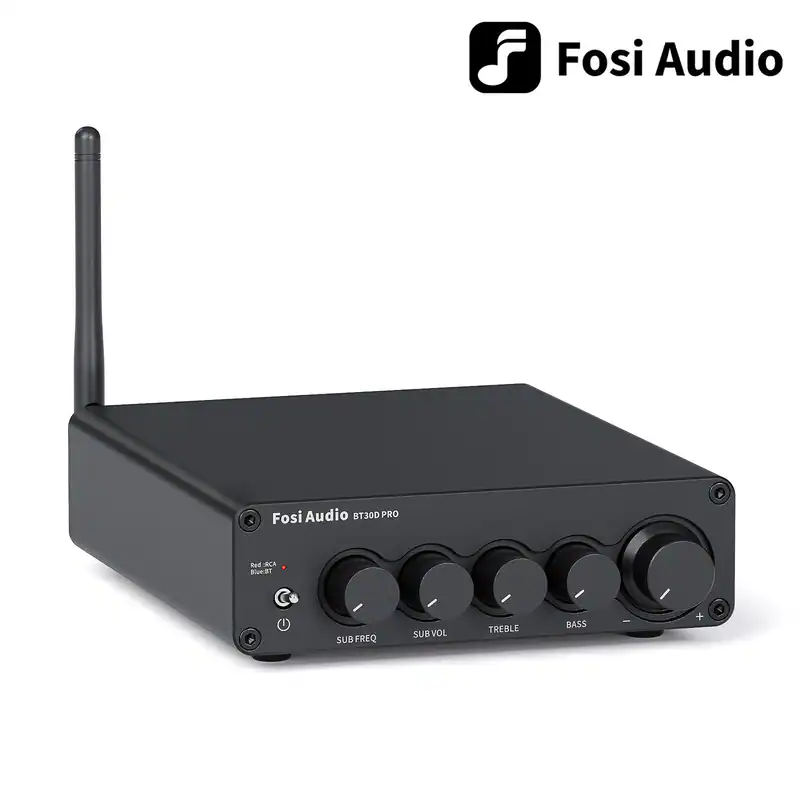 2024 NEW FOSI AUDIO BT30D PRO Bluetooth 5.0 Receiver Verstärker Class D HiFi Amp