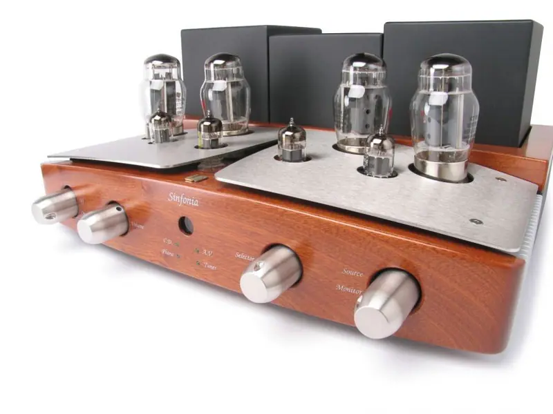 Unison Research Sinfonia Class A Integrated Amplifier, Cherry or Mahogany