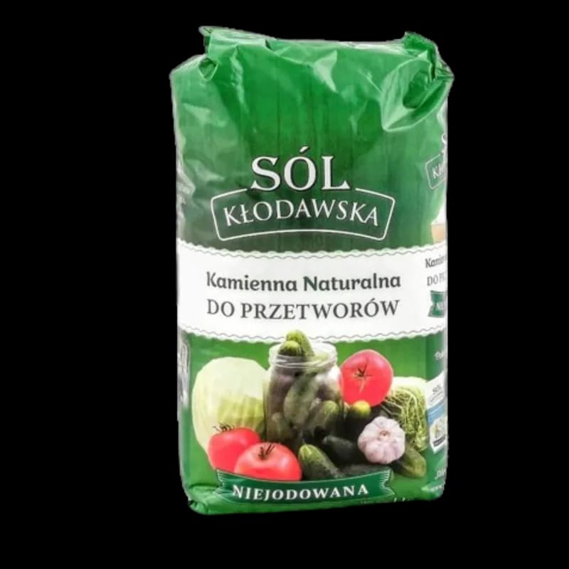 5902587000952 kłodawska sól kamienna niejodowana 1,1 kg Kopalnia Soli Kłodawa S.