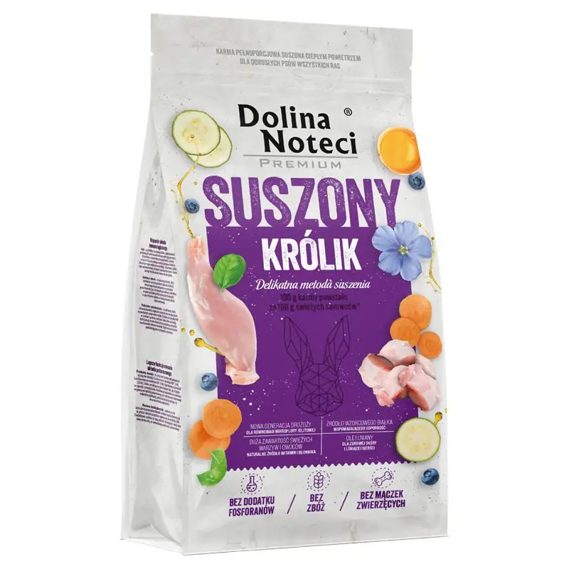 5902921312161 DOLINA NOTECI Premium Dried Rabbit - trockenfutter für hunde - 9kg