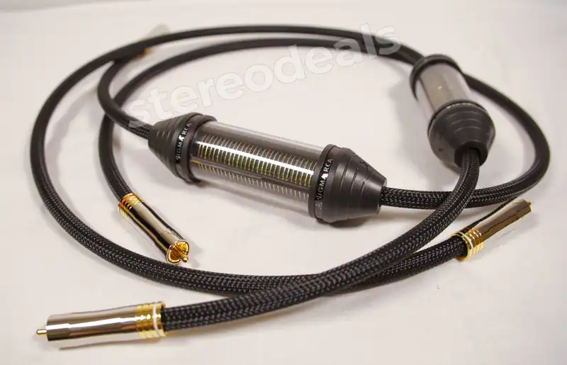 Shunyata Research Sigma V1 RCA - High End Stereo Interconnect 1m (PAIR)