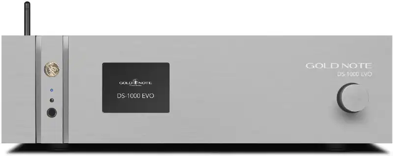 Gold Note DS-1000 EVO Streaming DAC & Headphone Amplifier (SILVER)