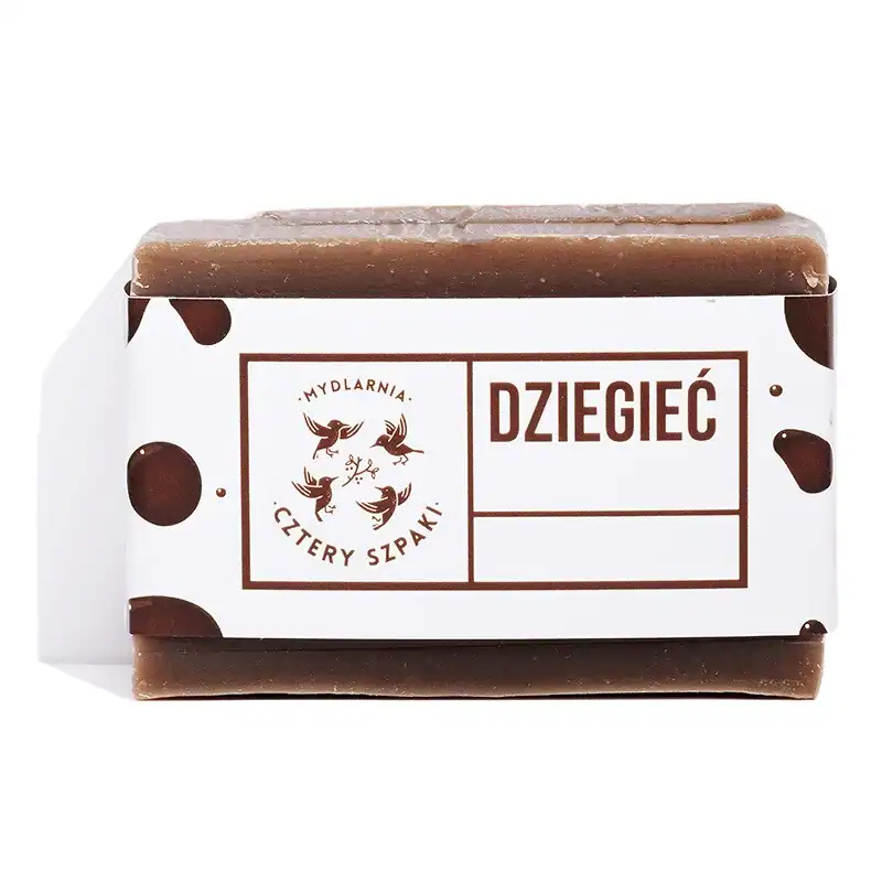 5906660352105 Mydło na problemy skórne Dziegieć 110g Mydlarnia Cztery Szpaki