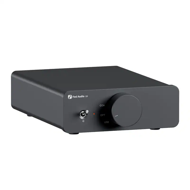 FOSI AUDIO Q6 Pure HIFI DAC Digital-Analog-Audio-Konverter Kopfhörerverstärker
