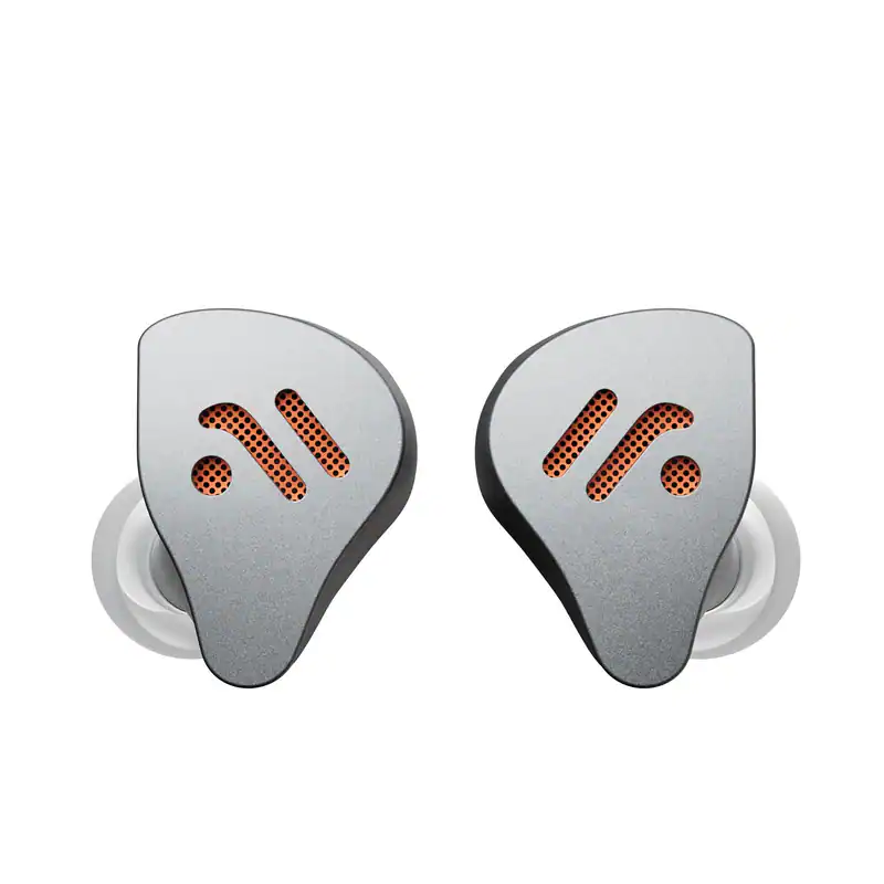 FOSI AUDIO IM4 Offene In-Ear-Monitor-Kopfhörer, 10-mm-Beryllium-Treiber Silber