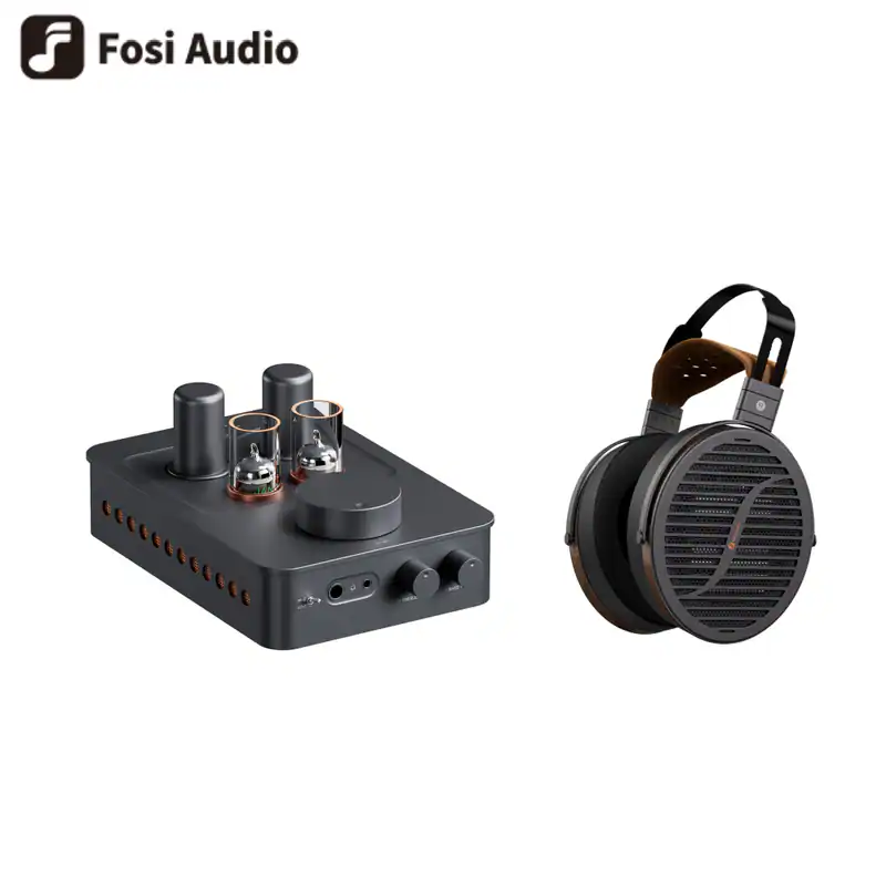 FOSI AUDIO i5 Planar Magnetic Kopfhörer und GR70 Kopfhörerverstärker Bundle