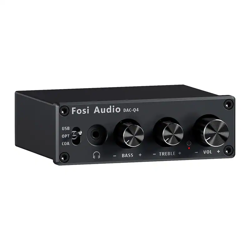 FOSI AUDIO Q4 Stereo DAC Digital Kopfhörer Verstärker zu Analog Audio Converter