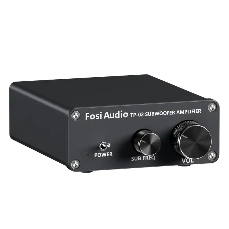 FOSI AUDIO TP-02 Subwoofer-Verstärker Mini Digital Sub Bass Integrated Amp 220W