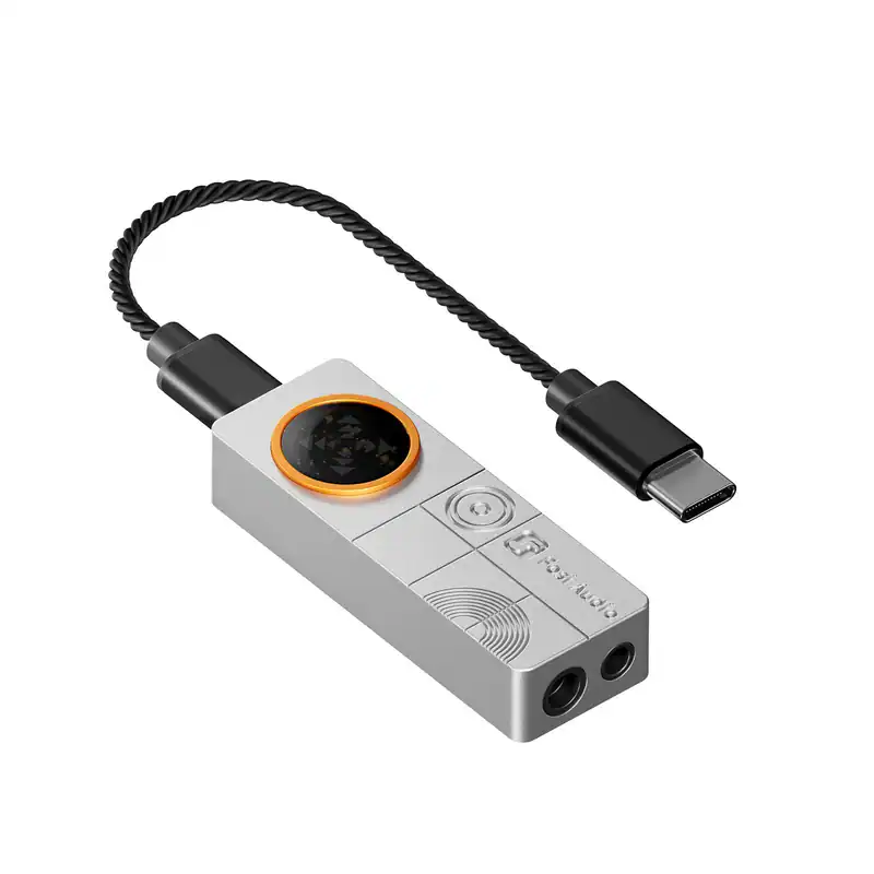 FOSI AUDIO DS3 USB-C DAC Kopfhörerverstärker Gaming 7.1 Spatial Audio 3,5/4,4mm